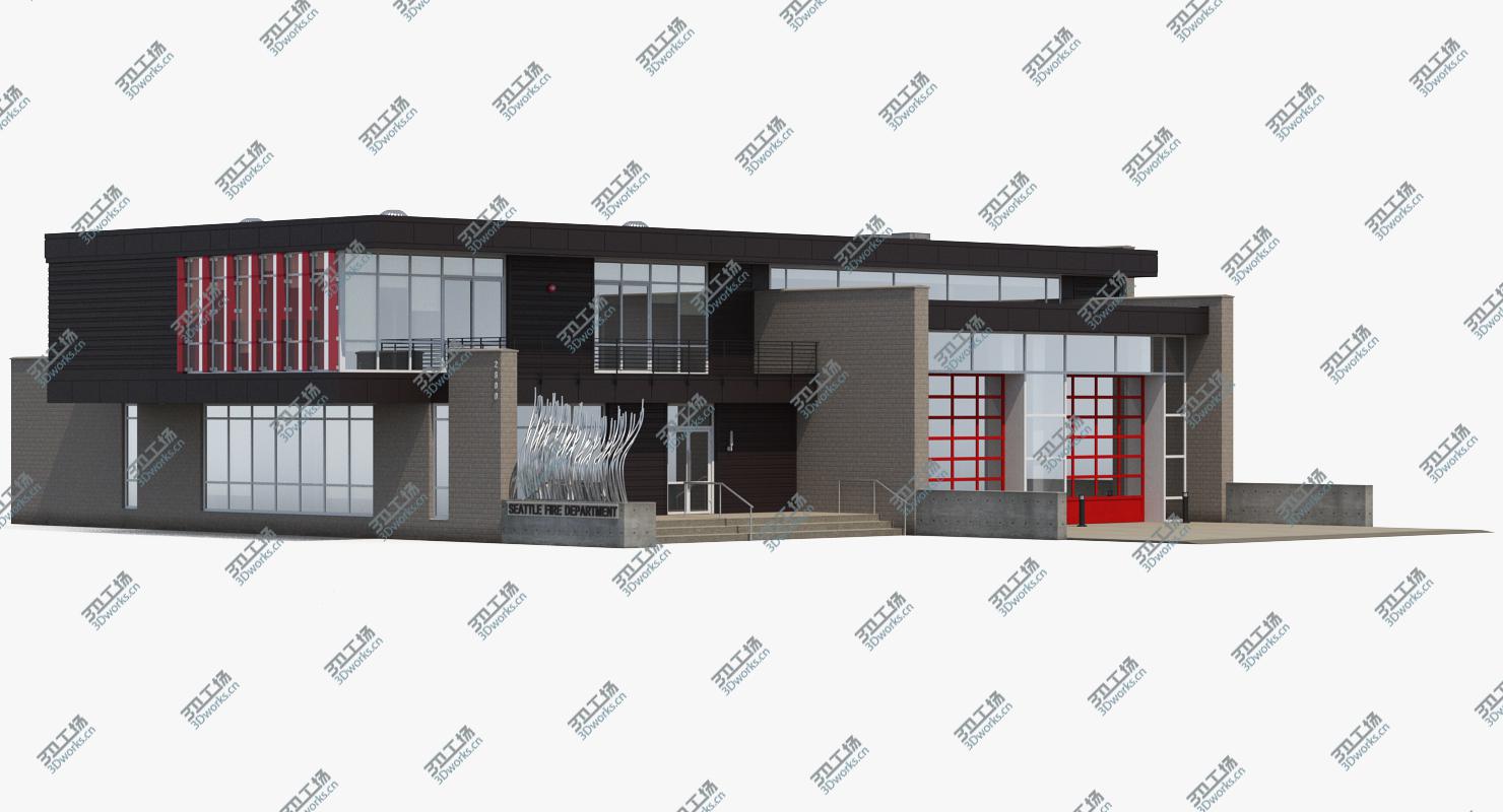 images/goods_img/2021040161/3D Modern Fire Station Building model/2.jpg